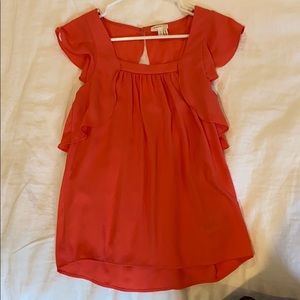 Urban outfitters orange blouse